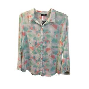 A.n.a. a new approach Sheer Blouse Size XL